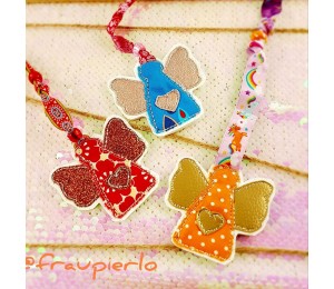 Stickserie ITH - Christliche Motive Lesezeichen Anhänger